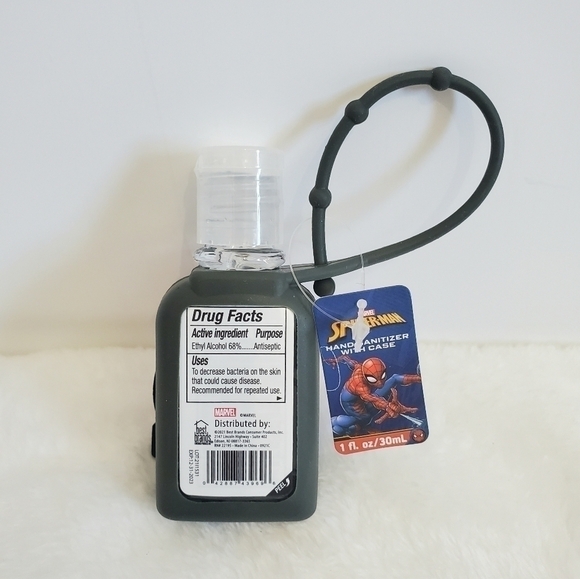 NWT Marvel Spider-Man Hand Sanitizer With Case 4 Piece Gift Set - Picture 5 of 12
